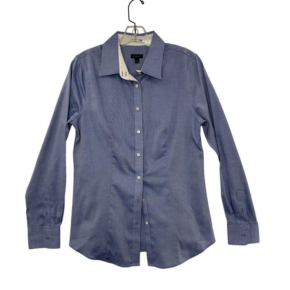Talbots Blue Women's Button-Down Shirt